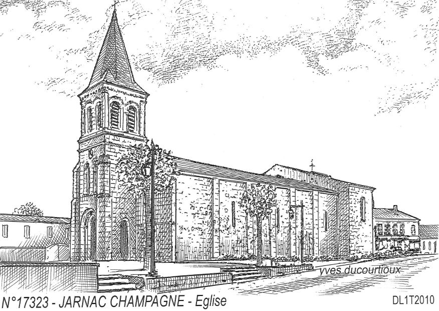 N 17323 - JARNAC CHAMPAGNE - glise